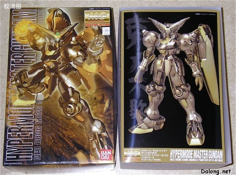 MG 彩色电镀版 GF13-001NHⅡ 尊者高达 超级模式 - 图片